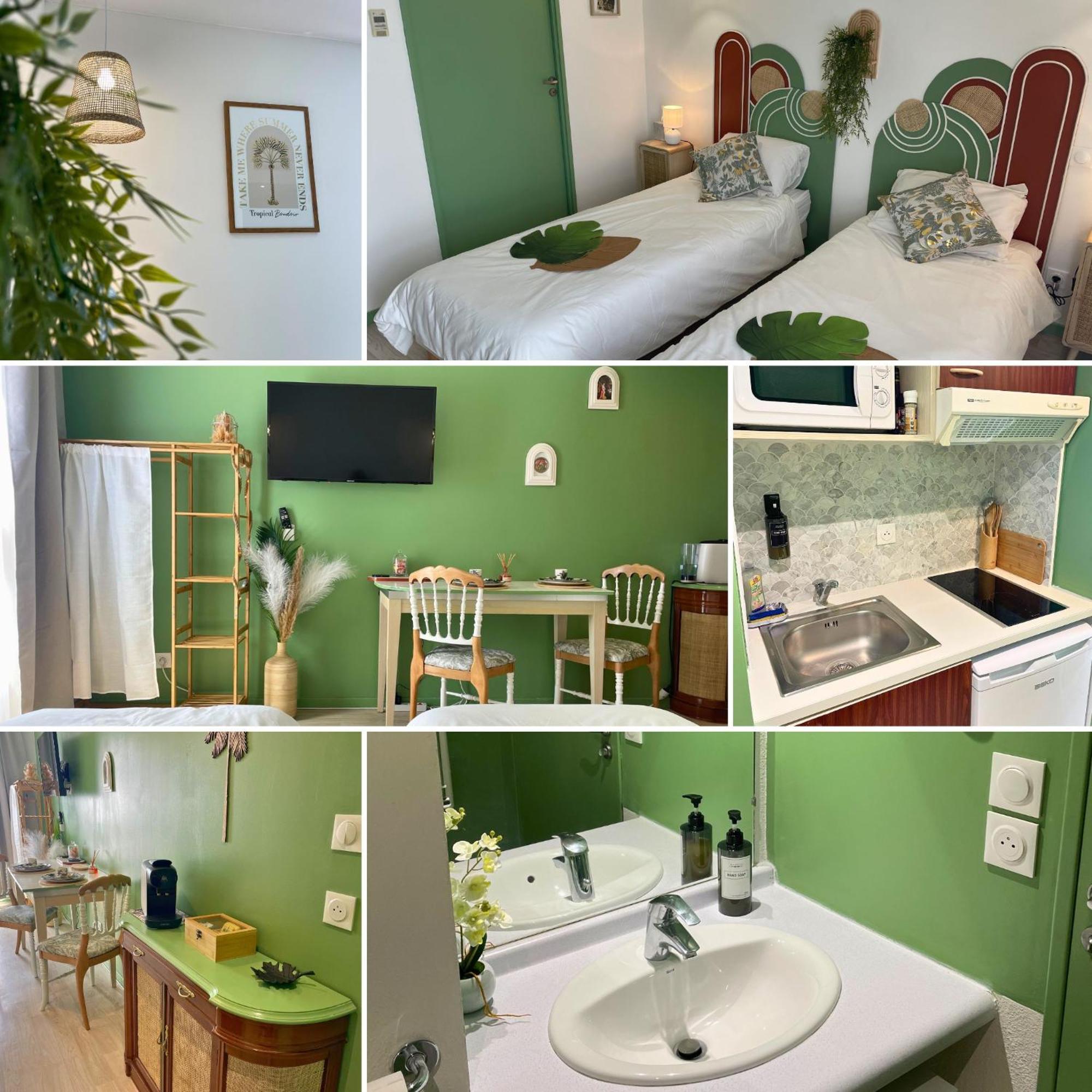 Appartamento Boudoir - Clim-Wifi-Twin-Gare Lourdes Esterno foto