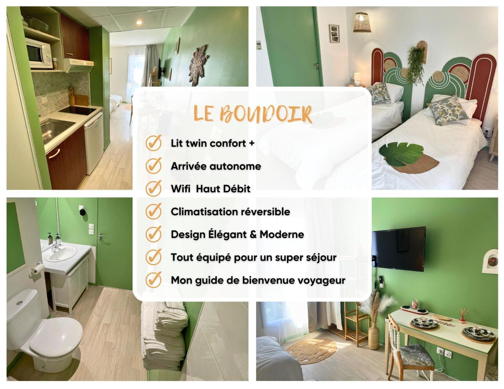 Appartamento Boudoir - Clim-Wifi-Twin-Gare Lourdes Esterno foto
