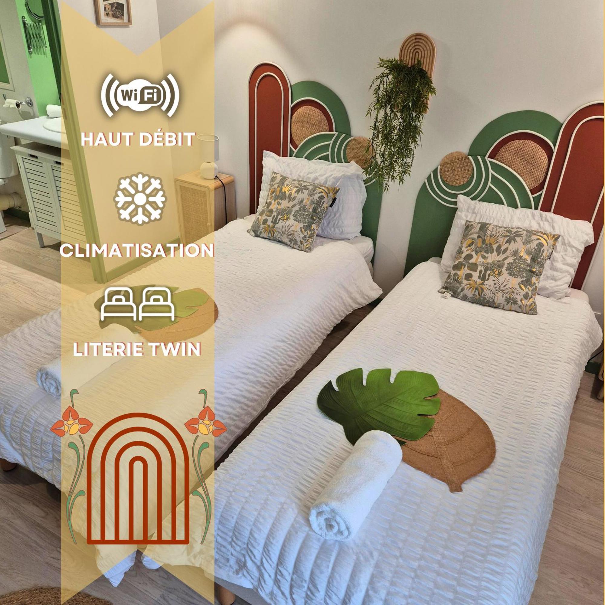 Appartamento Boudoir - Clim-Wifi-Twin-Gare Lourdes Esterno foto